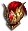 Red Hair Mask - mask - Transparent Layer PNG
