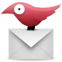 Pigeon - red - No Background PNG