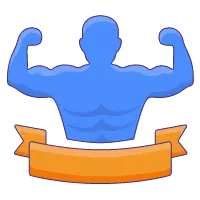 Muscular Man - exercise - No Background PNG