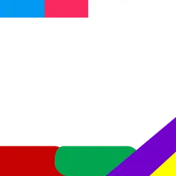 Colorful Geometric Shapes - shape - Transparent Background PNG