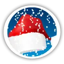 Santa Hat - white - No Watermark PNG