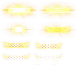 Light Effect Patterns - geometric shapes - High Resolution PNG