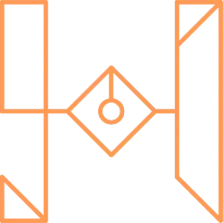 Abstract Shape - orange - design - Transparent Layer PNG