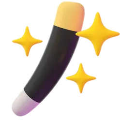 Magic Wand - No Background PNG