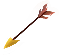 Arrow - hunting - flying object - High Resolution PNG