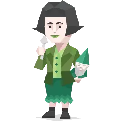 Green Man - green - PNG Images