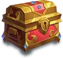 Chest - gold coins - PNG