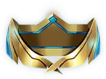 Gold Emblem - futuristic - High Resolution PNG