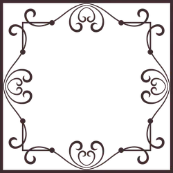 Decorative Border - vintage - Highly Rated PNG