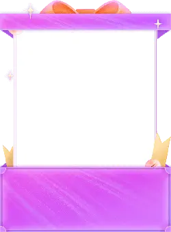 Purple Gift Box - shining - Free PNG