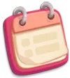 Calendar Icon - icon - application - High Resolution PNG