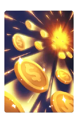 Coin Rain - rewards - coins - No Background PNG