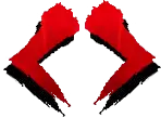 Red Arrows - symmetrical - Lossless PNG