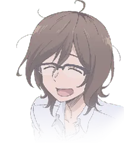 Anime Girl with Glasses - anime - Free Download PNG