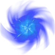 Blue Spiral Light Effect - mysterious - Lossless PNG