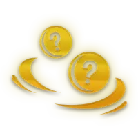 Question Mark Coins - logo - Lossless PNG
