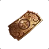 Gold Scroll - game prop - treasure - Free Download PNG