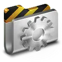 Settings Folder - Transparent Background PNG