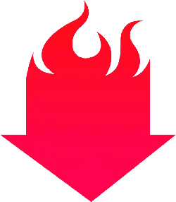 Flame Arrow - logo - graphic design - Free PNG