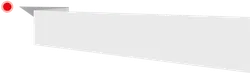 Red Dot - minimalist style - Free PNG