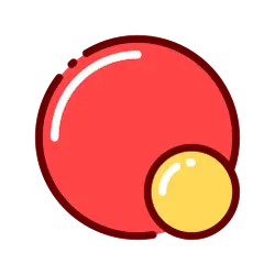 Red and Yellow Balloon - red - No Watermark PNG