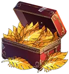 Treasure Chest of Gold Coins - No Background PNG