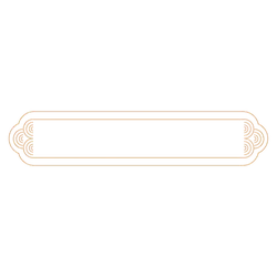 Gold Decorative Frame - lines - Transparent Layer PNG