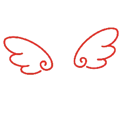 Red Wings - red - Free PNG