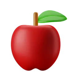 Red Apple - fruit - apple - High Resolution PNG