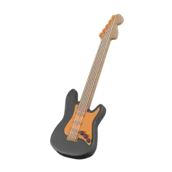Electric Guitar - music - No Background PNG