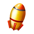 Rocket - flying vehicle - spacecraft - High Resolution PNG