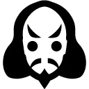 White Line Pattern on Black Background - High Resolution PNG