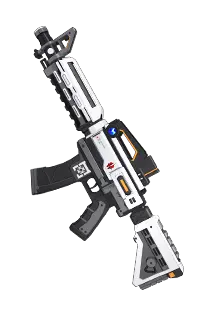 Futuristic Rifle - technology - science fiction - PNG
