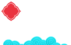 Red Four-Petal Flower - art - Transparent Background PNG
