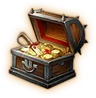Treasure Chest - rewards - jewels - High Resolution PNG