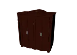 Wooden Wardrobe - storage - Transparent Layer PNG