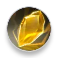 Yellow Crystal - gem - Free PNG