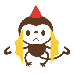 Monkey with Red Hat - hat - PNG Images