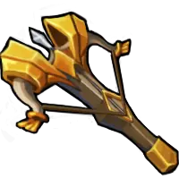 Golden Crossbow Arrow - weapon - PNG Images