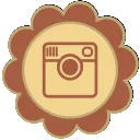 Flower-shaped Camera Icon - logo - No Background PNG