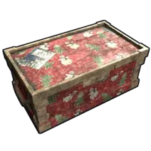 Christmas Gift Box - red - gift box - Transparent Layer PNG