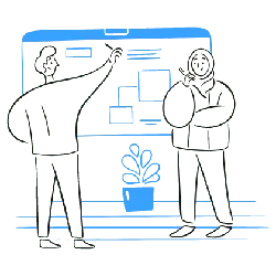 Discussing Project Plan - planning - Transparent Background PNG