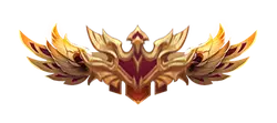 Golden Wings Emblem - wings - No Background PNG