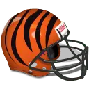 Tiger Stripe Helmet - sports - High Resolution PNG