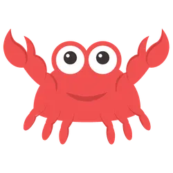 Red Crab - cute - No Watermark PNG