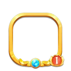 Gold Frame - number - High Resolution PNG