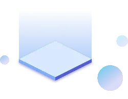 Blue Cube Platform - minimalist design - Free Download PNG