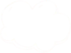 Cloud - black - Lossless PNG