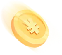 Coin - reward - wealth - Transparent Layer PNG