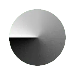 Black and White Gradient Disc - gradient - Free Download PNG